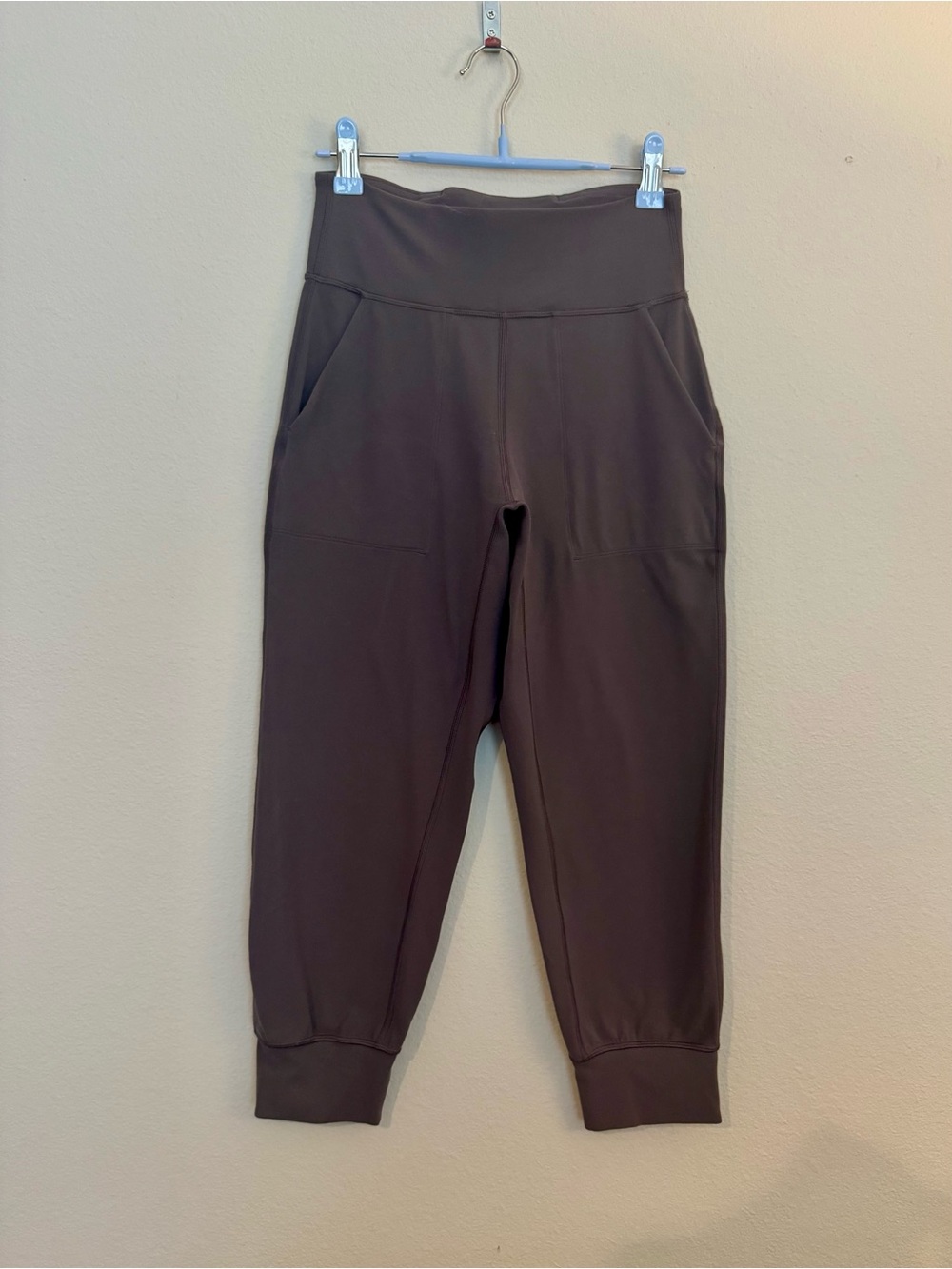lululemon athletica Gray High-Waist Track Joggers